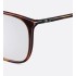 MiniCD S1I Brown Tortoiseshell-Effect Square Glasses with Blue Light Filter