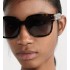 DiorSignature S7F Deep Brown Tortoiseshell-Effect Square Sunglasses