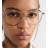 MiniCD R5F Crystal-Tone Round Glasses with Blue Light Filter