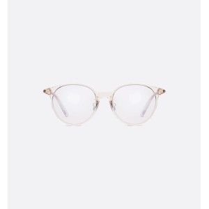 MiniCD R5F Crystal-Tone Round Glasses with Blue Light Filter