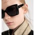DiorMidnight S5I Black Square Sunglasses