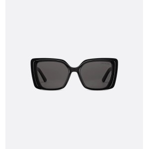 DiorMidnight S5I Black Square Sunglasses