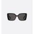 DiorMidnight S5I Black Square Sunglasses