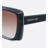 DiorMidnight S5I Transparent Gray-to-Blue Gradient Square Sunglasses
