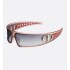VeryDior M1U Transparent Pink Mask Sunglasses