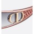 VeryDior M1U Transparent Pink Mask Sunglasses