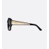 DiorGlow S2I Black Square Sunglasses