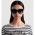 CDior S5F Black Square Sunglasses