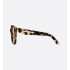 CDior S5I Brown and Honey Tortoiseshell-Effect Square Sunglasses