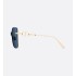 CD Chain M1U Blue Square Sunglasses