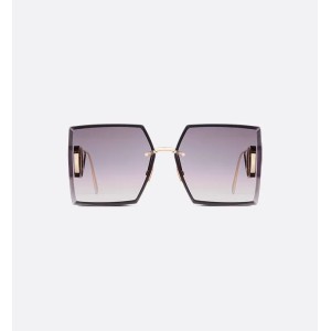 30Montaigne S7U Purple-to-Pink Gradient Square Sunglasses
