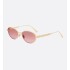 DiorCannage R1U Gradient Pink Oval Sunglasses