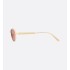 DiorCannage R1U Gradient Pink Oval Sunglasses