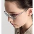 DiorCannage R1U Gradient Glacier Blue Oval Sunglasses