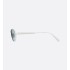 DiorCannage R1U Gradient Glacier Blue Oval Sunglasses