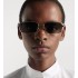 DiorCannage S2U Gradient Gray Rectangular Sunglasses