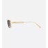 DiorCannage S2U Gradient Gray Rectangular Sunglasses
