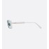 DiorCannage S2U Gradient Glacier Blue Rectangular Sunglasses