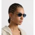 DiorCannage B1U Blue Oval Sunglasses