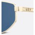 DiorCannage B1U Blue Oval Sunglasses