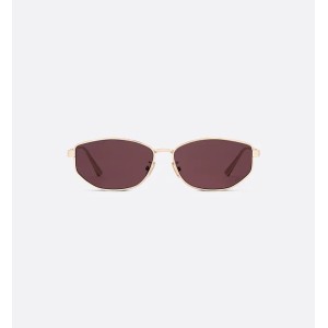 DiorCannage B1U Burgundy Oval Sunglasses