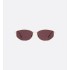 DiorCannage B1U Burgundy Oval Sunglasses