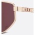 DiorCannage B1U Burgundy Oval Sunglasses