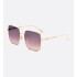 DiorCannage S1U Gradient Purple-to-Pink Square Sunglasses