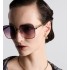 DiorCannage S1U Gradient Purple-to-Pink Square Sunglasses