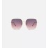 DiorCannage S1U Gradient Purple-to-Pink Square Sunglasses