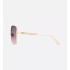 DiorCannage S1U Gradient Purple-to-Pink Square Sunglasses