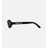 DiorPacific R1I Black Oval Sunglasses
