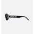 DiorPacific B4I Black Oval Sunglasses