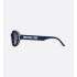 DiorPacific B4I Blue Oval Sunglasses