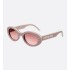 DiorPacific B4I Pink Oval Sunglasses