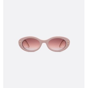 DiorPacific B4I Pink Oval Sunglasses