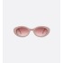 DiorPacific B4I Pink Oval Sunglasses