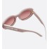 DiorPacific B4I Pink Oval Sunglasses