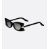DiorButterfly S2I Black Rectangular Sunglasses