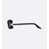 DiorButterfly S2I Black Rectangular Sunglasses