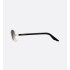 DiorButterfly S2I White Rectangular Sunglasses
