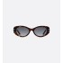 DiorSignature B8U Brown and Honey Tortoiseshell-Effect Oval Sunglasses