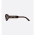 DiorSignature B8U Brown and Honey Tortoiseshell-Effect Oval Sunglasses