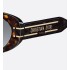 DiorSignature B8U Brown and Honey Tortoiseshell-Effect Oval Sunglasses