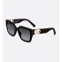 30Montaigne S8U Black Square Sunglasses