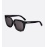 DiorMidnight S1I Black Square Sunglasses