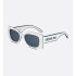 DiorPacific S1U White Rectangular Sunglasses