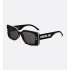 DiorPacific S1U Black Rectangular Sunglasses