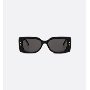 DiorPacific S1U Black Rectangular Sunglasses