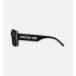 DiorPacific S1U Black Rectangular Sunglasses